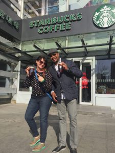beijing, china, selfie, travel, travelblogger, blogger, wanderlust, starbucks, ice tea
