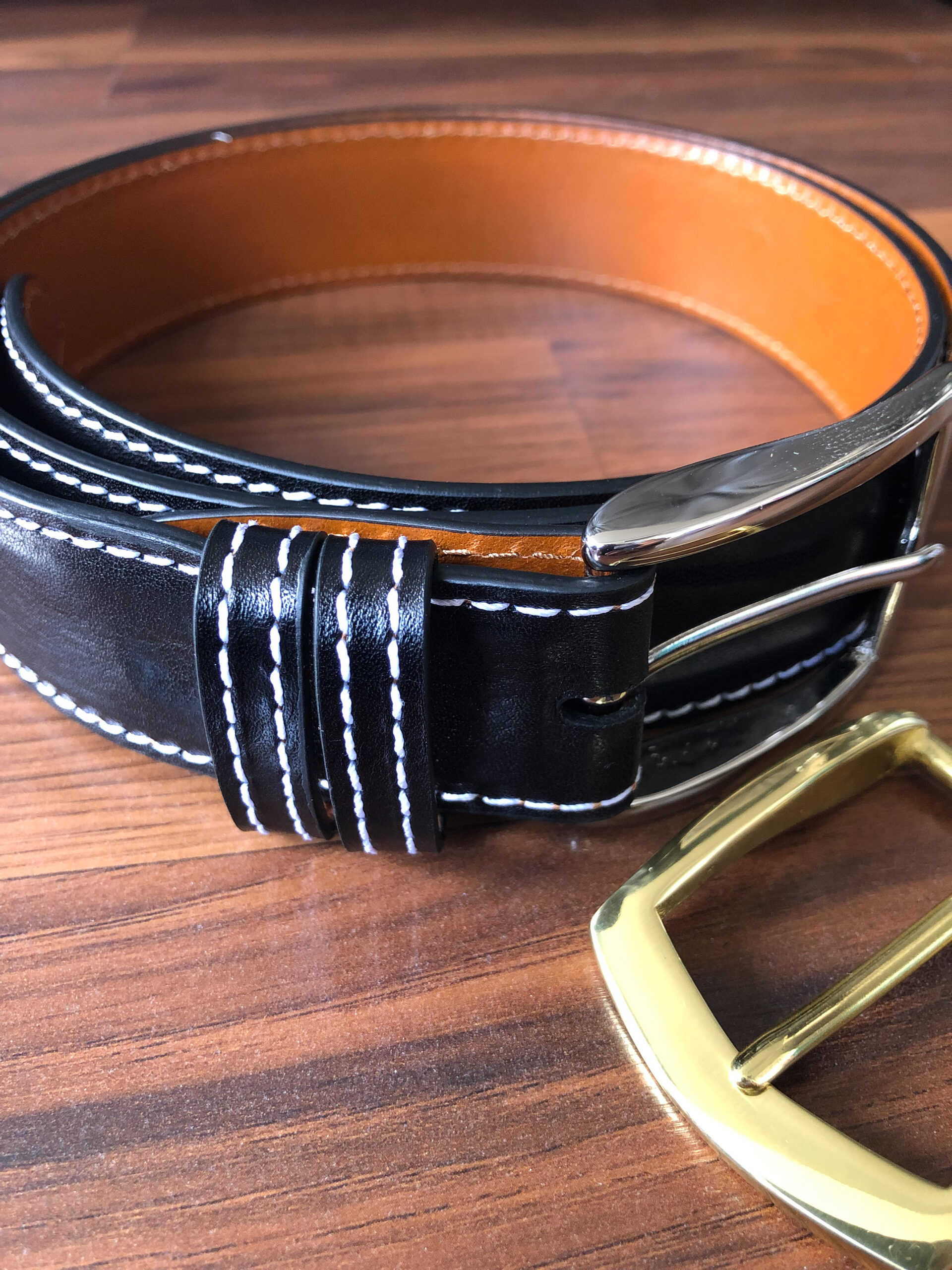 custom black belt